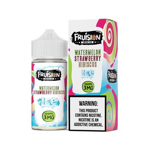 Fruision Juice Co Watermelon Strawberry Hibiscus ICE 100ML