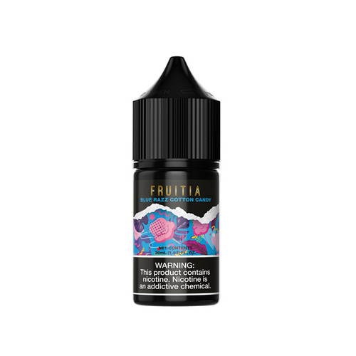 Fruitia Salts Blue Razz Cotton Candy 30ML