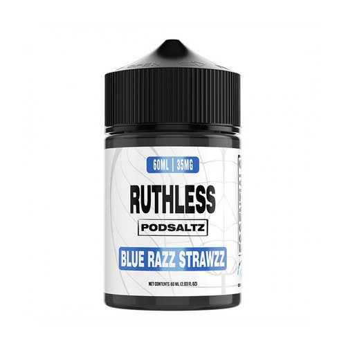 Ruthless Essentials Podsaltz Blue Razz Strawzz 60ML