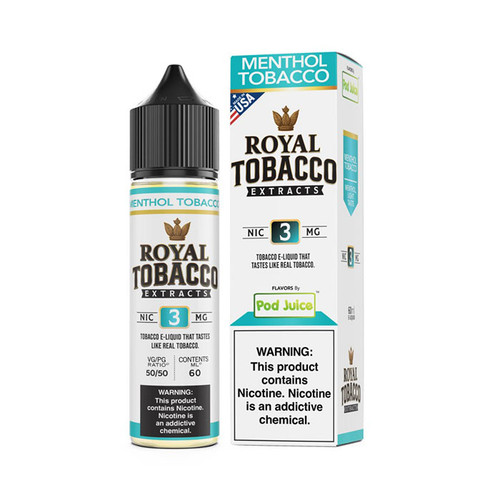 Royal Tobacco Extracts Menthol Tobacco 60ML