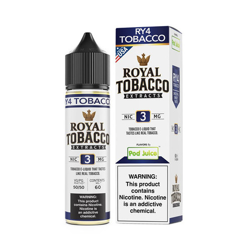 Royal Tobacco Extracts RY4 Tobacco 60ML