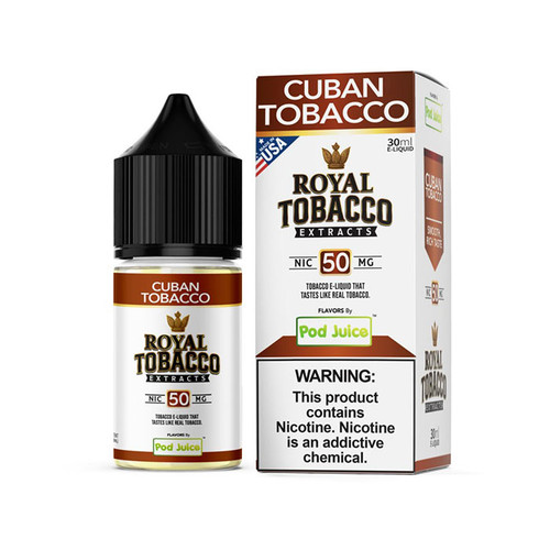 Royal Tobacco Extracts Salt Cuban Tobacco 30ML