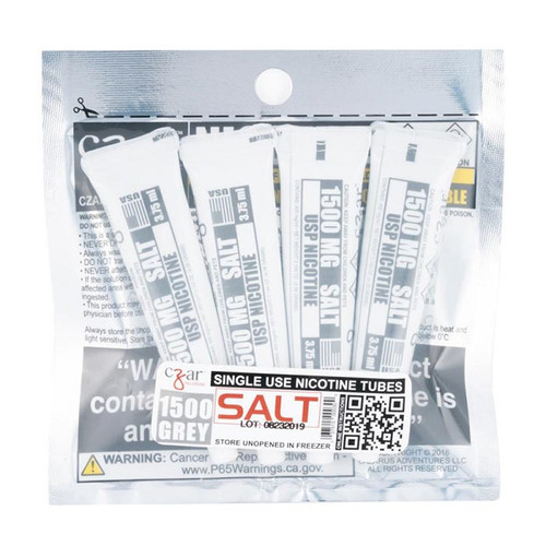 CZAR Nicotine Nic Salt Tubes 3.75ML 1500mg (Grey)