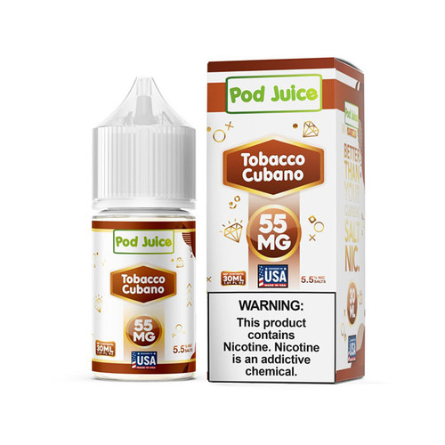 Pod Juice Salt Tobacco Cubano 30ML