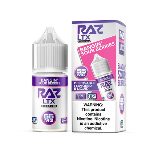 RAZ LTX Salts Bangin' Sour Berries 30ML