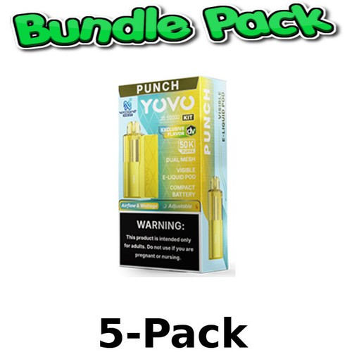 Yovo JB50000 Disposable Kit Nixodine [BUNDLE 5-PACK]