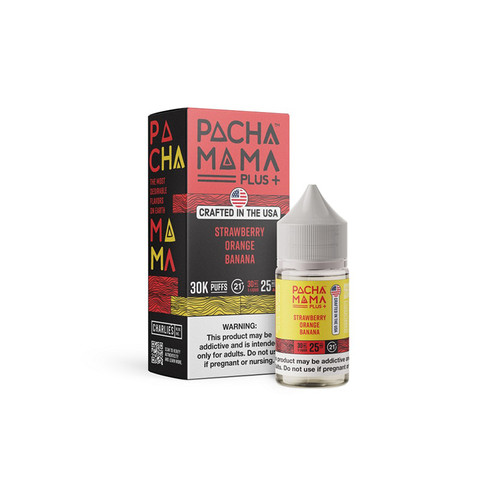 Pachamama Plus Salt Strawberry Orange Banana 30ML