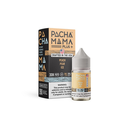 Pachamama Plus Salt Peach Pear Ice 30ML