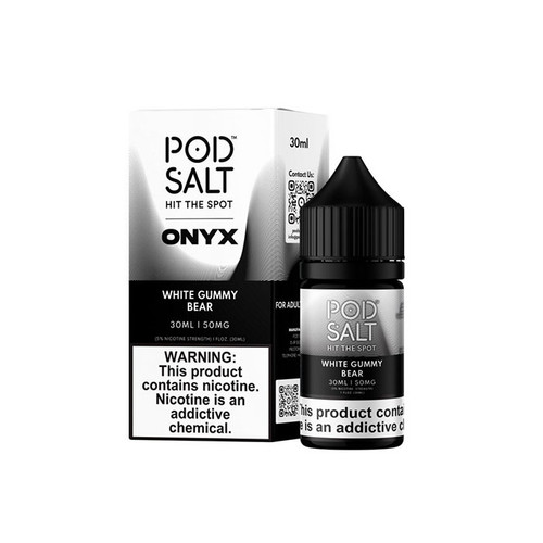 Pod Salt Onyx White Gummy Bear 30ML