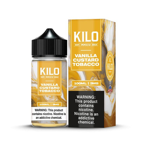 Kilo Vanilla Custard Tobacco 100ML