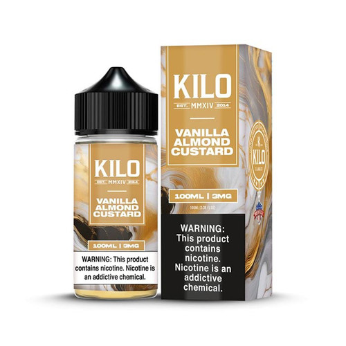 Kilo Vanilla Almond Custard 100ML