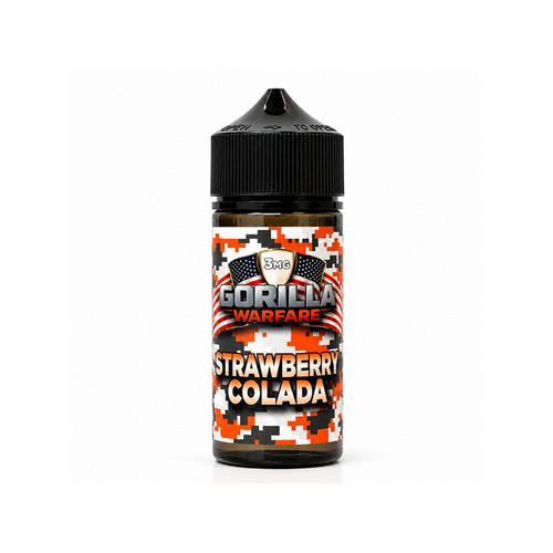 Gorilla Warfare Strawberry Colada 100ML