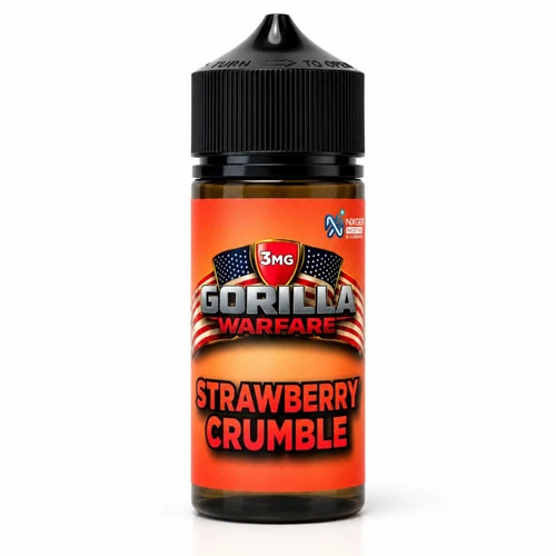 Gorilla Warfare Strawberry Crumble (Nixodine) 100ML