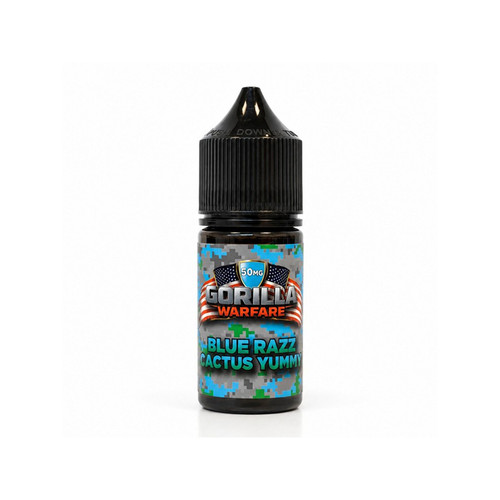 Gorilla Warfare Salt Blue Razz Cactus Yummy 30ML