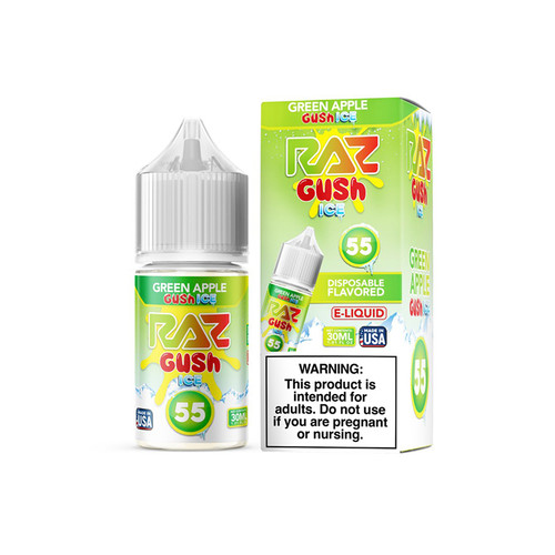 RAZ NX Salt Green Apple Gush Ice 30ML