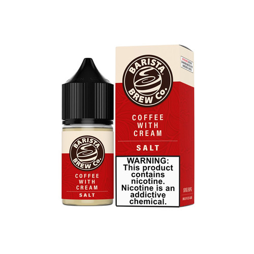 Barista Brew Co. Salts Coffee with Cream 30ML