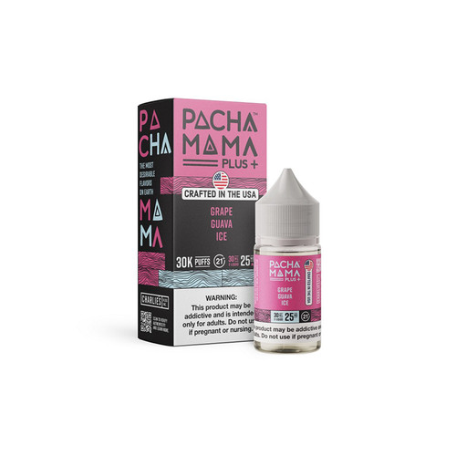 Pachamama Plus Salt Grape Guava Ice 30ML