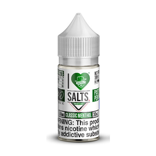 I Love Salts Classic Menthol 30ML