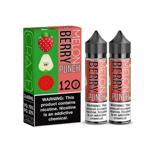 Craze Melon Berry Punch 120ML