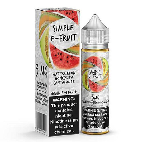 Simple E-Fruit Watermelon Honeydew Cantaloupe 60ML