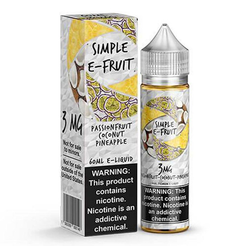 Simple E-Fruit Passion Fruit Coconut Pineapple 60ML