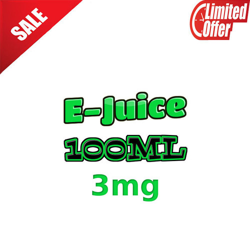 E-Juice 100ML 3mg