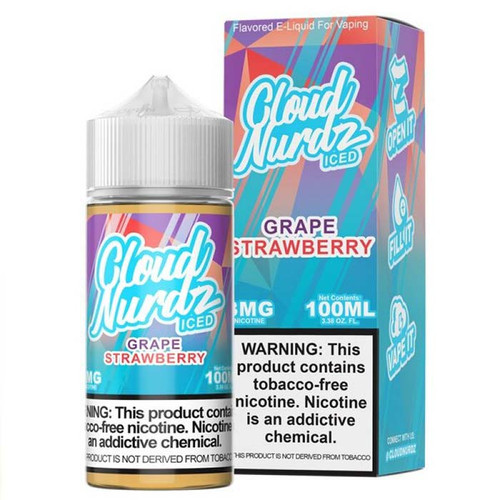 Cloud Nurdz ICED Grape Strawberry 100ML