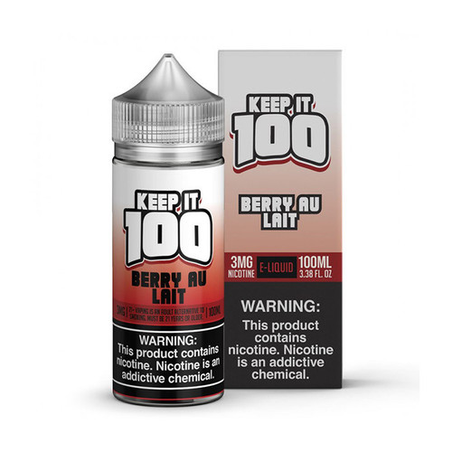 Keep It 100 Berry Au Lait 100ML