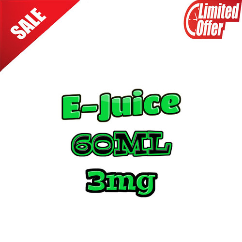 E-Juice 60ML 3mg