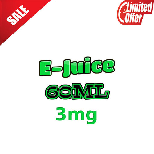 E-Juice 60ML 3mg