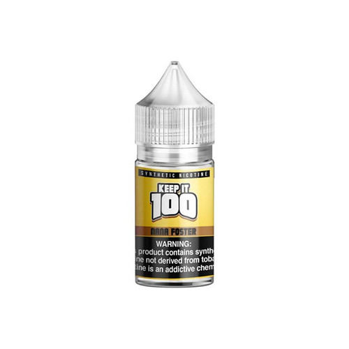 Keep It 100 Salts Nana Foster 30ML Keep It 100 Salts Nana Foster 30ML