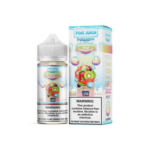 Pod Juice Freeze Strawberry Kiwi Pomberry 100ML