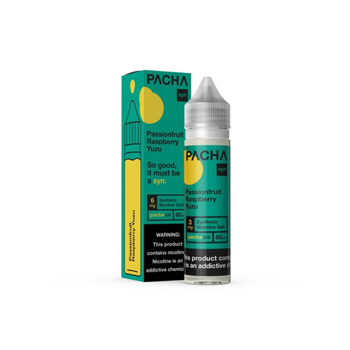 Pacha Syn Passion Fruit Raspberry Yuzu 60ML