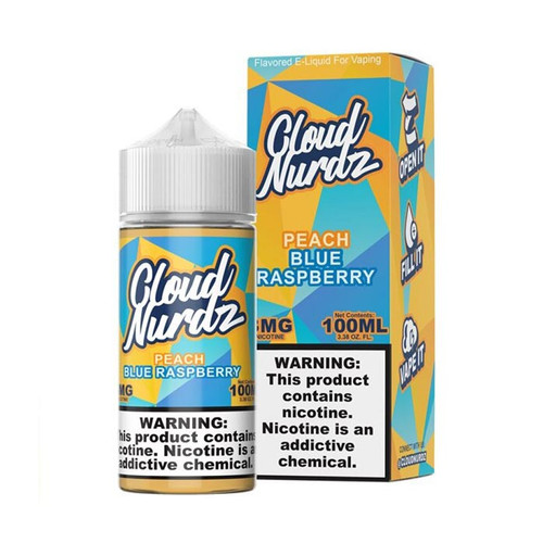 Cloud Nurdz Peach Blue Raspberry 100ML