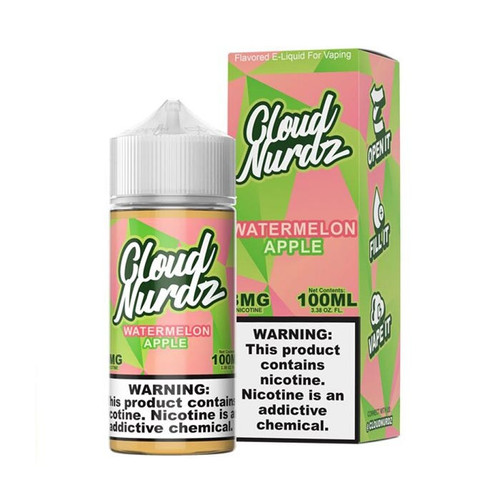 Cloud Nurdz Watermelon Apple 100ML Cloud Nurdz Watermelon Apple 100ML