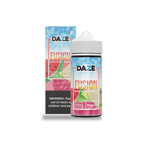 7-Daze Fusion ICED Raspberry Green Apple Watermelon 100ML