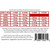Just Nic Pods Nicotine Nic Tubes 1.8ML 10% (Red) Chart