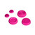 Vaperz Cloud Stubby AIO Colored Button Set Pink
