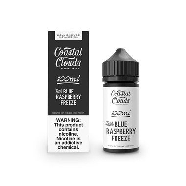 Coastal Clouds - ICED Blue Raspberry Freeze | 100ML - Budget Vapors