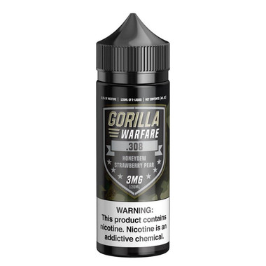 gwar vape juice Gorilla Warfare - .308 | 120ML E-Juice Nura Cannabis Oil 1G CBD For Sleep Flavor:Firewalker OG - Sativa
