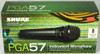 Shure PGA57 Cardioid Dynamic Instrument Microphone W/ Clip