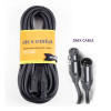 18” (0.5M) XLR female - Dual XLR Male DMX cable   ACC-936
