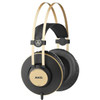 AKG K92 Over-Ear, Closed-Back, Studio Headphones, Matte Black and Gold