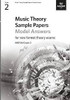 Music Theory Sample Papers Model Answers - Grade 2