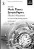 More Music Theory Sample Papers Model Answers - Grade 3