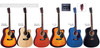 Rollins 41" Cutaway Electric Acoustic Guitars - Assorted Colours