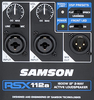 Samson RSX112A - 1600W Active Loudspeaker - 12"