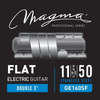 Magma GE160SF Flat Steel Electric String Set (11-50) - Double 3rd