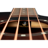 Ortega Deep7 Series 4-String Acoustic Bass - Bourbon Fade