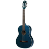 Ortega Family Series Slim Neck Classical Guitar – Ocean Blue w/Gigbag